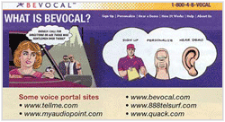 BeVocal voice portal